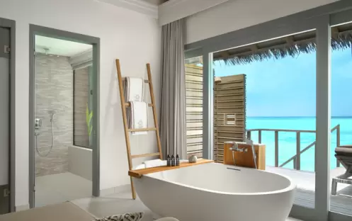 OVER WATER VILLA BATHROOM